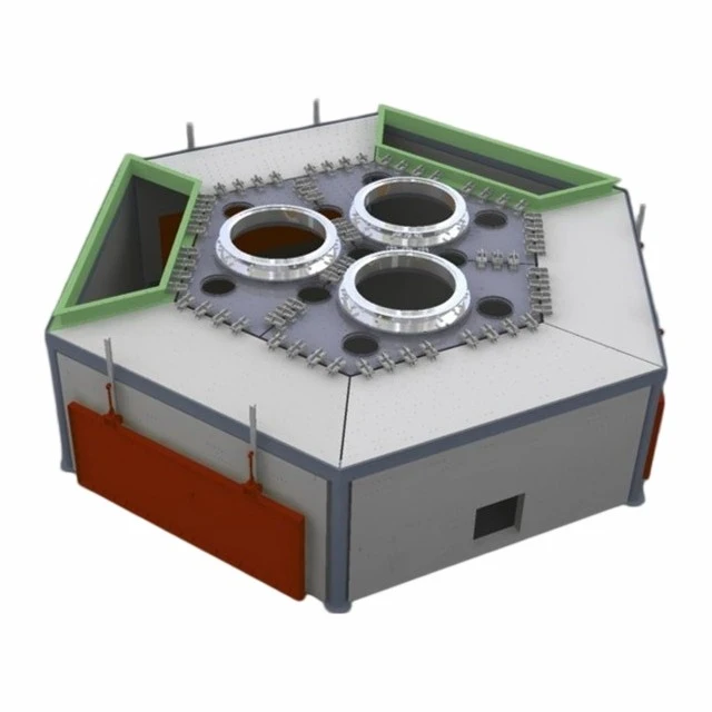 Hexagonal Semi-Enclosed Furnace Roof (Submerged Arc Furnace Cover) suppliers